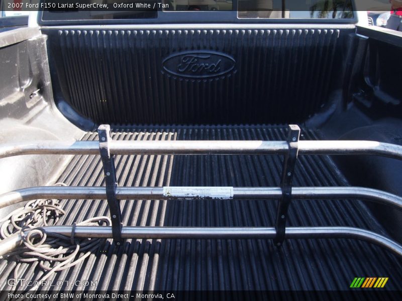 Oxford White / Tan 2007 Ford F150 Lariat SuperCrew