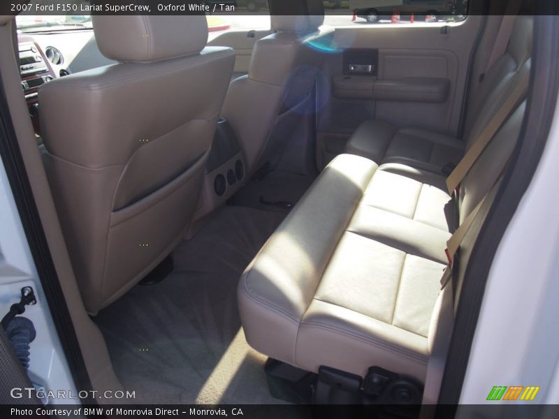 Oxford White / Tan 2007 Ford F150 Lariat SuperCrew
