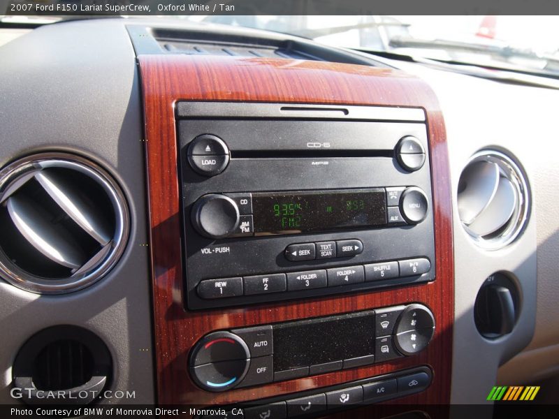 Oxford White / Tan 2007 Ford F150 Lariat SuperCrew