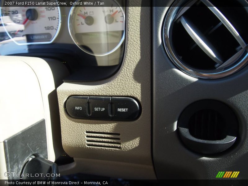 Oxford White / Tan 2007 Ford F150 Lariat SuperCrew