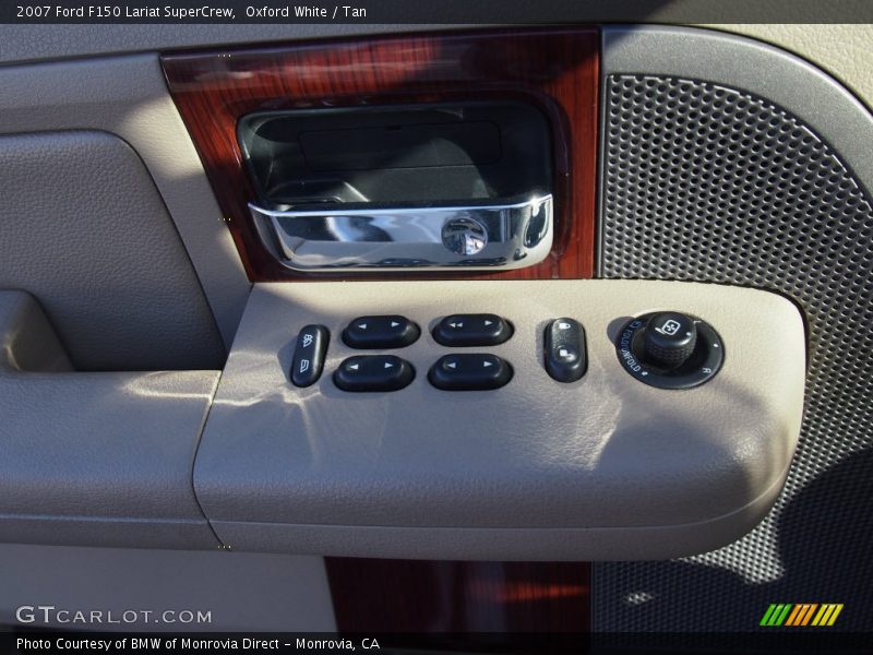 Oxford White / Tan 2007 Ford F150 Lariat SuperCrew