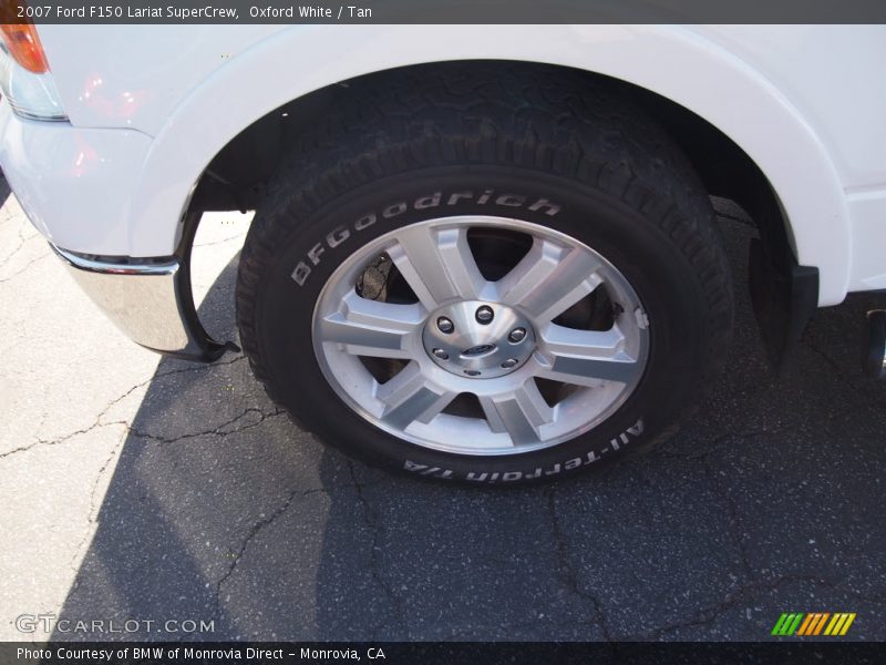Oxford White / Tan 2007 Ford F150 Lariat SuperCrew
