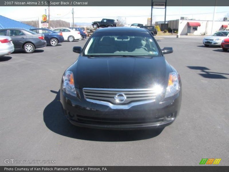 Super Black / Charcoal 2007 Nissan Altima 2.5 S