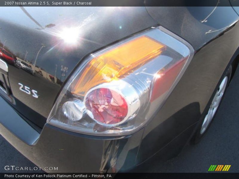 Super Black / Charcoal 2007 Nissan Altima 2.5 S