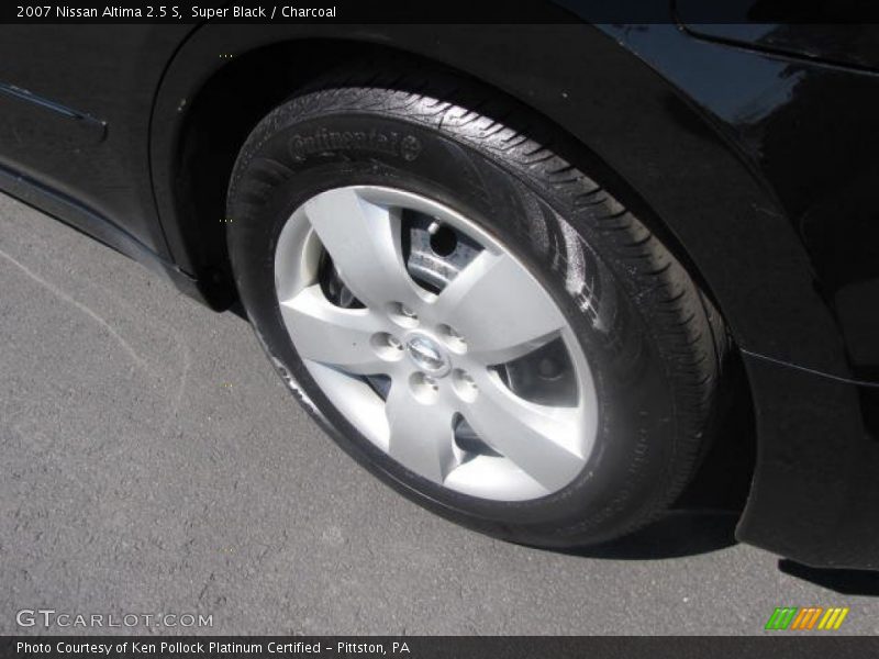 Super Black / Charcoal 2007 Nissan Altima 2.5 S