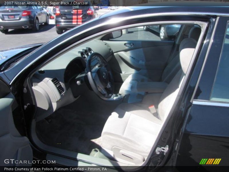 Super Black / Charcoal 2007 Nissan Altima 2.5 S