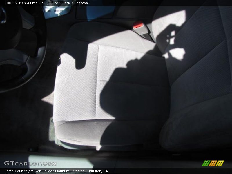 Super Black / Charcoal 2007 Nissan Altima 2.5 S