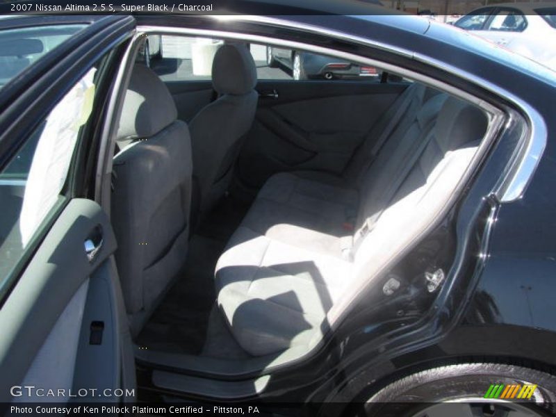 Super Black / Charcoal 2007 Nissan Altima 2.5 S