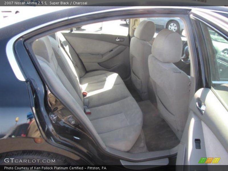 Super Black / Charcoal 2007 Nissan Altima 2.5 S