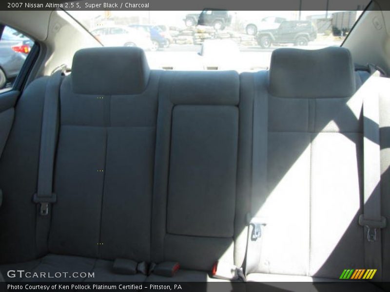 Super Black / Charcoal 2007 Nissan Altima 2.5 S