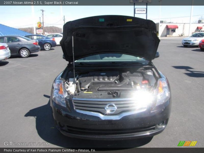 Super Black / Charcoal 2007 Nissan Altima 2.5 S