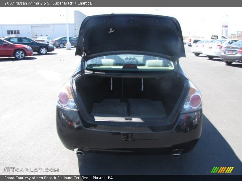 Super Black / Charcoal 2007 Nissan Altima 2.5 S