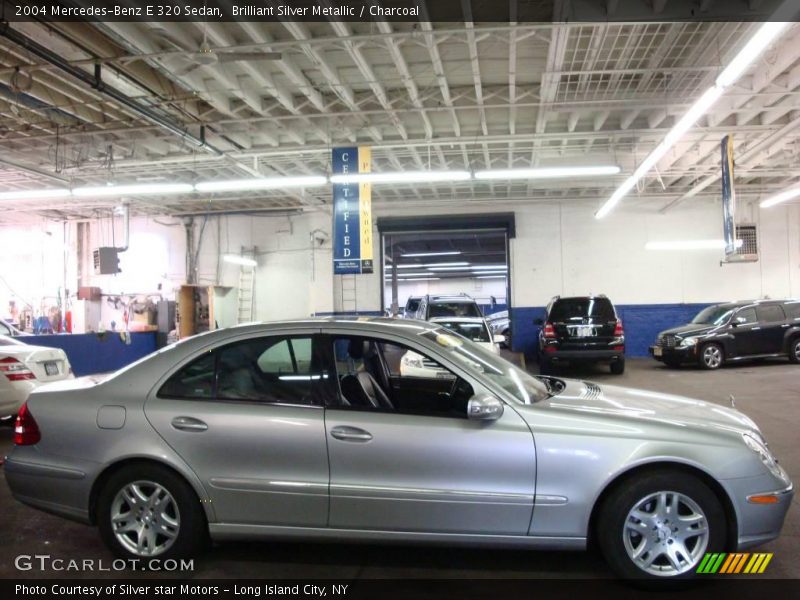 Brilliant Silver Metallic / Charcoal 2004 Mercedes-Benz E 320 Sedan