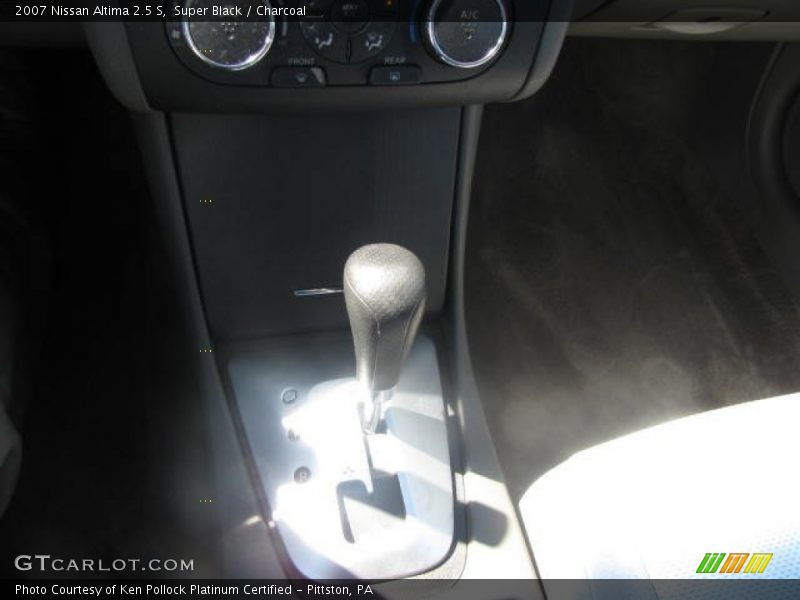 Super Black / Charcoal 2007 Nissan Altima 2.5 S
