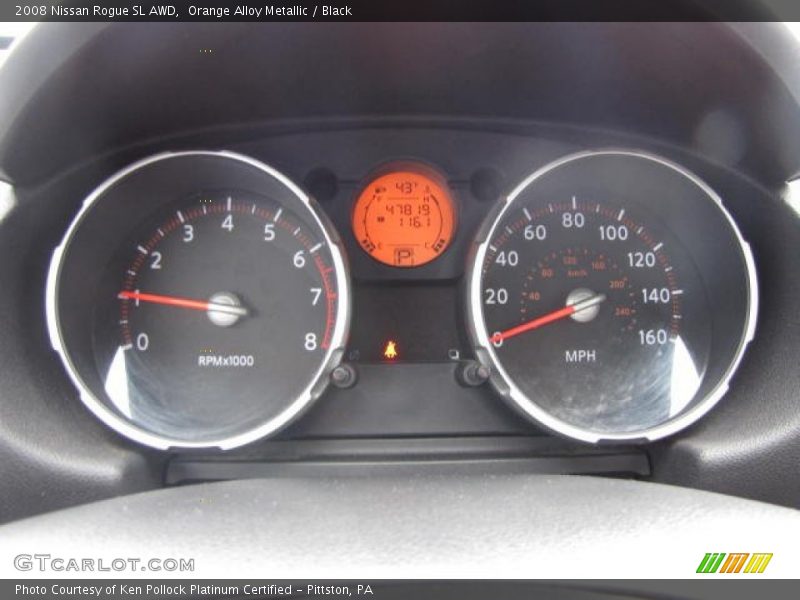  2008 Rogue SL AWD SL AWD Gauges