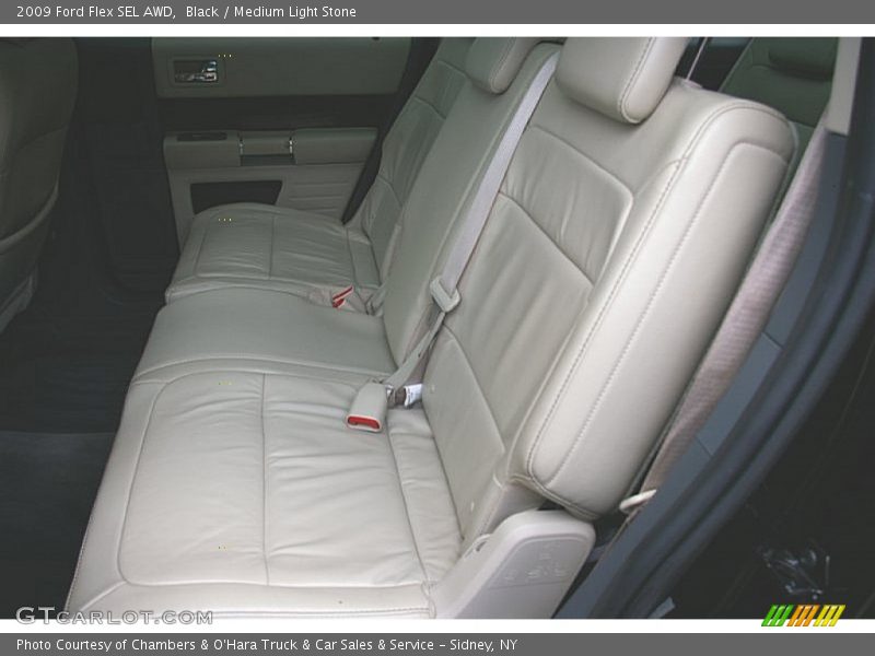 Black / Medium Light Stone 2009 Ford Flex SEL AWD