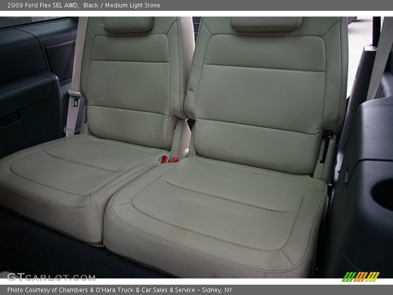 Black / Medium Light Stone 2009 Ford Flex SEL AWD