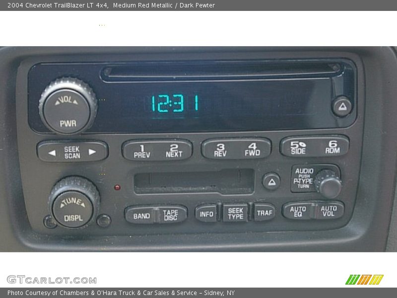 Medium Red Metallic / Dark Pewter 2004 Chevrolet TrailBlazer LT 4x4