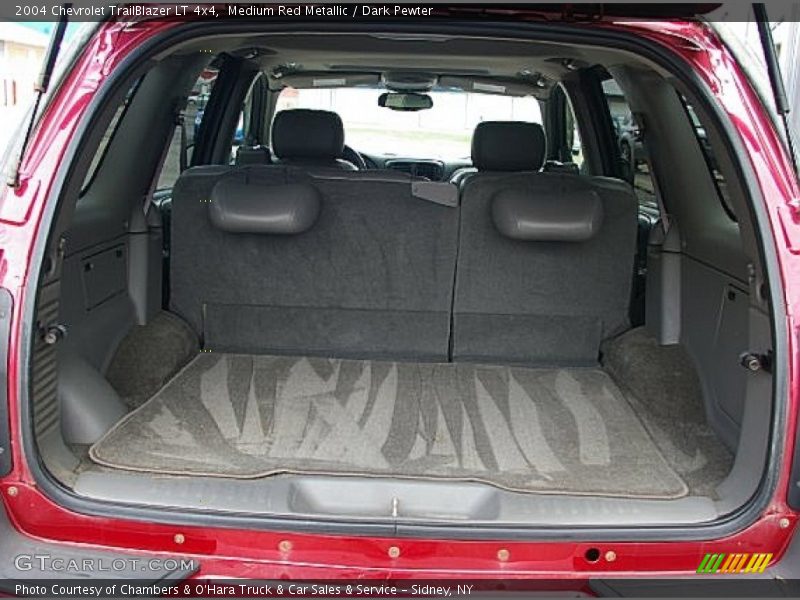 Medium Red Metallic / Dark Pewter 2004 Chevrolet TrailBlazer LT 4x4
