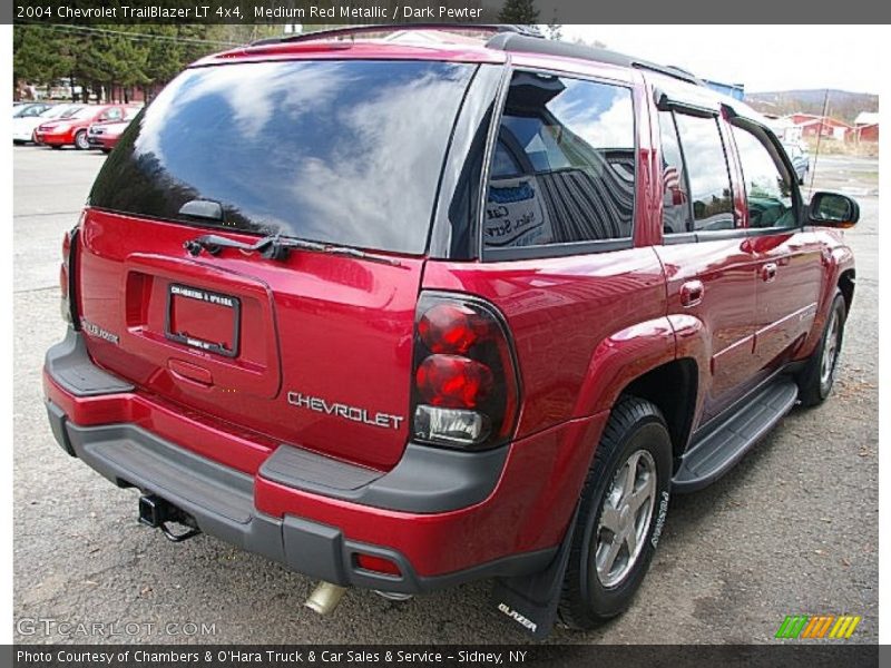 Medium Red Metallic / Dark Pewter 2004 Chevrolet TrailBlazer LT 4x4