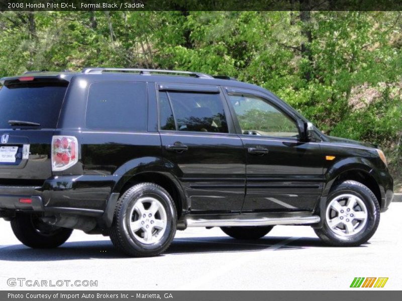 Formal Black / Saddle 2008 Honda Pilot EX-L