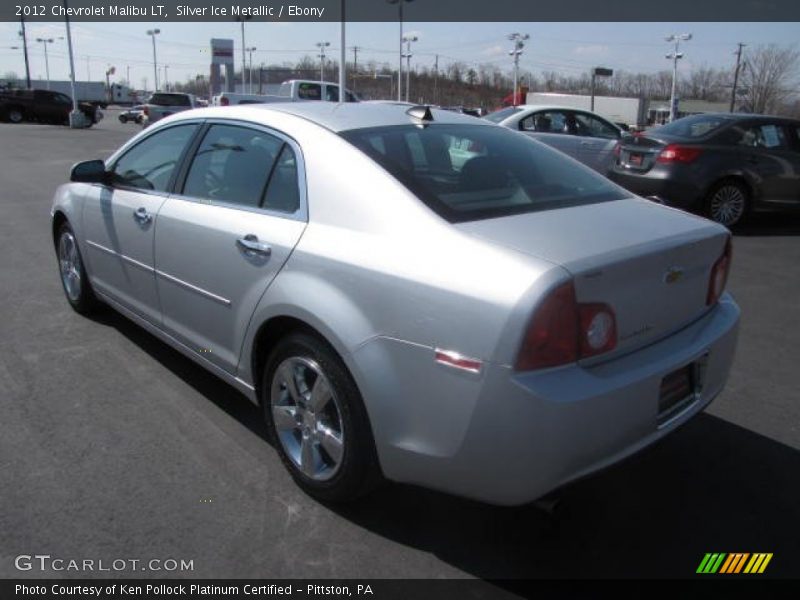 Silver Ice Metallic / Ebony 2012 Chevrolet Malibu LT