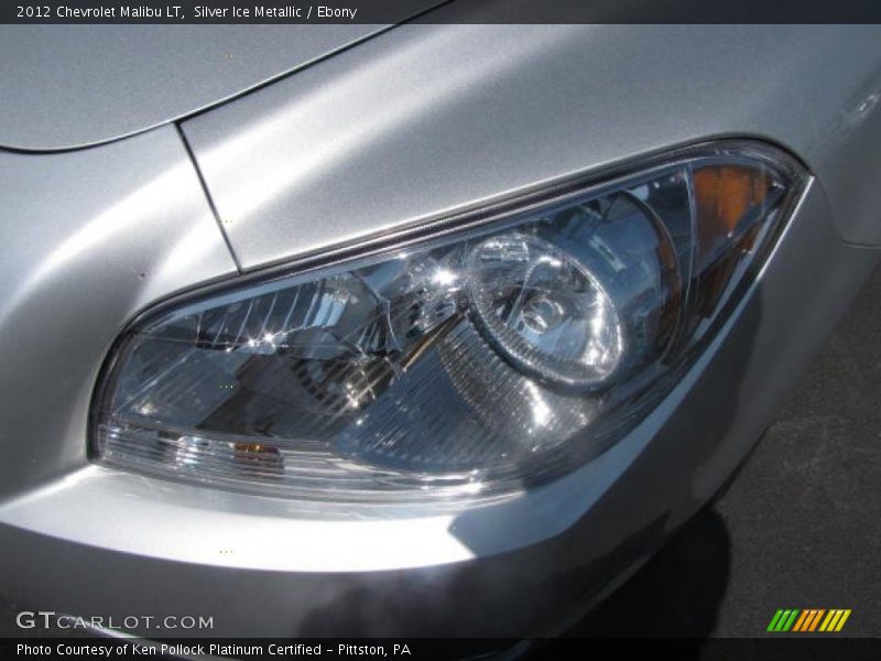 Silver Ice Metallic / Ebony 2012 Chevrolet Malibu LT
