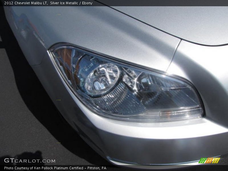 Silver Ice Metallic / Ebony 2012 Chevrolet Malibu LT
