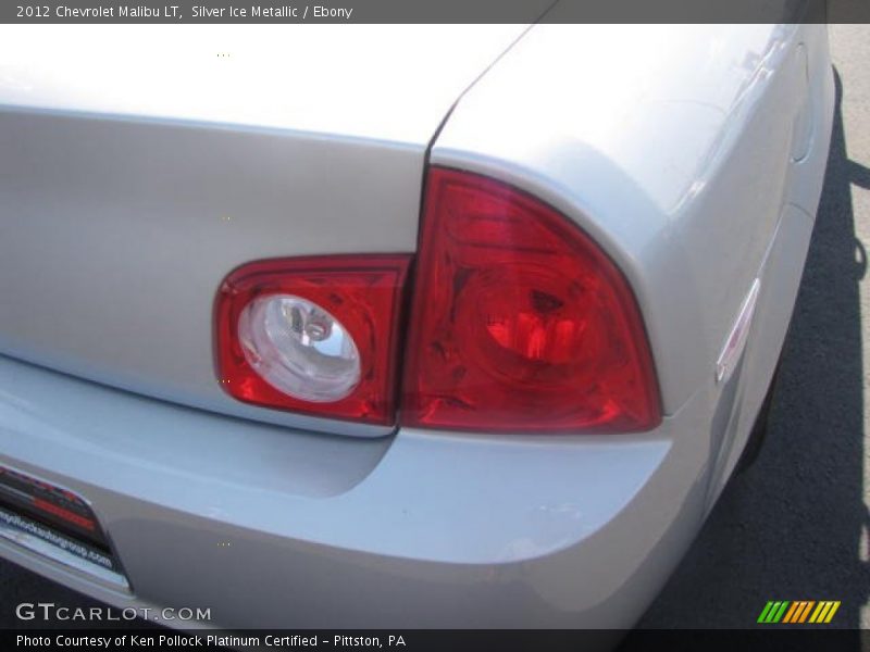 Silver Ice Metallic / Ebony 2012 Chevrolet Malibu LT