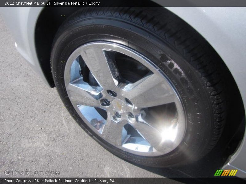 Silver Ice Metallic / Ebony 2012 Chevrolet Malibu LT