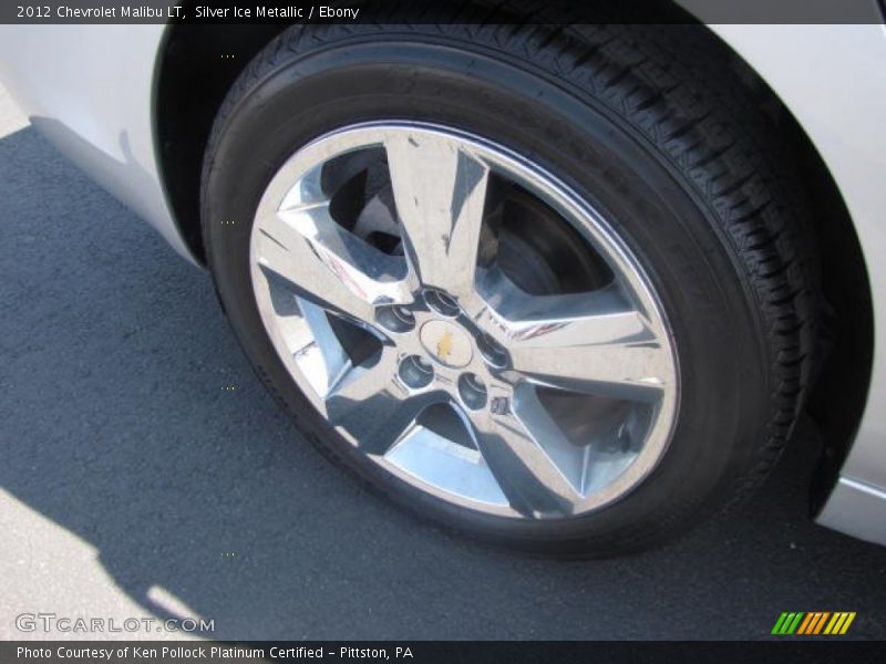 Silver Ice Metallic / Ebony 2012 Chevrolet Malibu LT