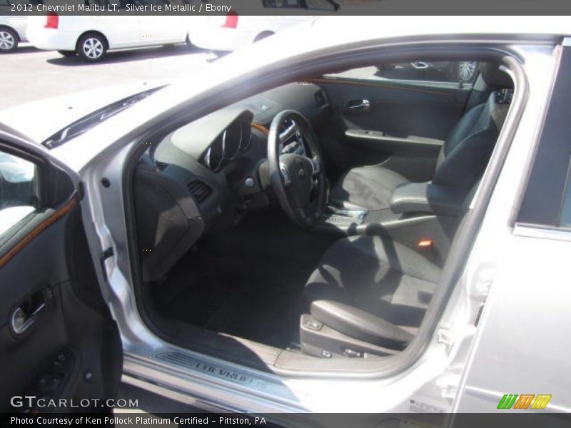 Silver Ice Metallic / Ebony 2012 Chevrolet Malibu LT