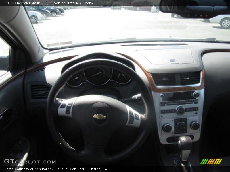 Silver Ice Metallic / Ebony 2012 Chevrolet Malibu LT