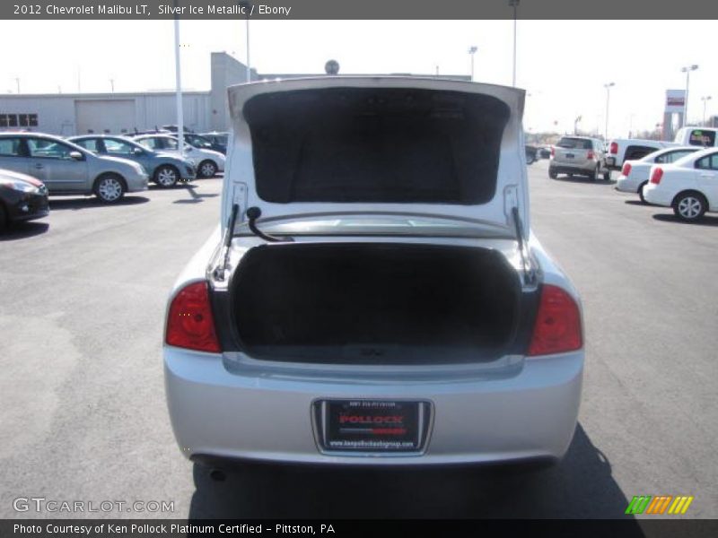 Silver Ice Metallic / Ebony 2012 Chevrolet Malibu LT