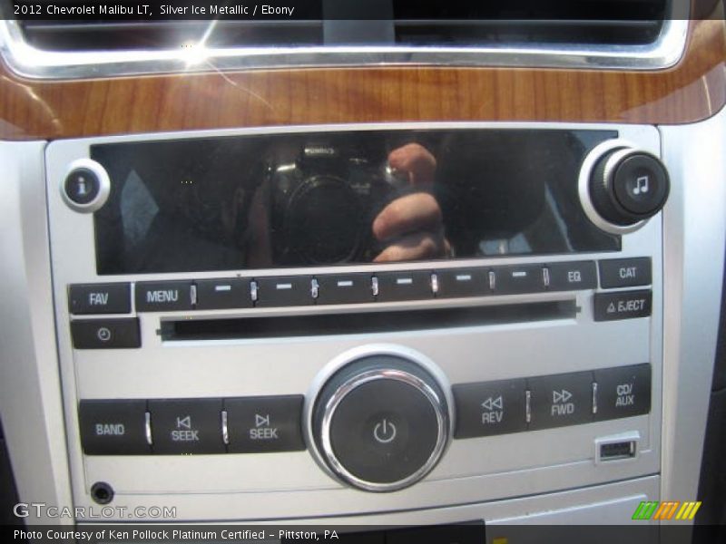 Silver Ice Metallic / Ebony 2012 Chevrolet Malibu LT