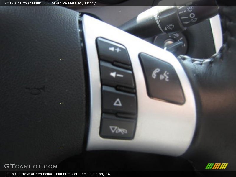 Silver Ice Metallic / Ebony 2012 Chevrolet Malibu LT