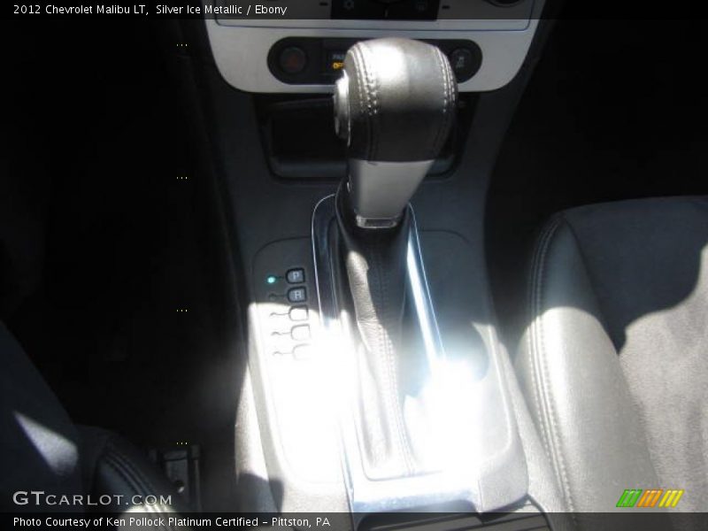 Silver Ice Metallic / Ebony 2012 Chevrolet Malibu LT