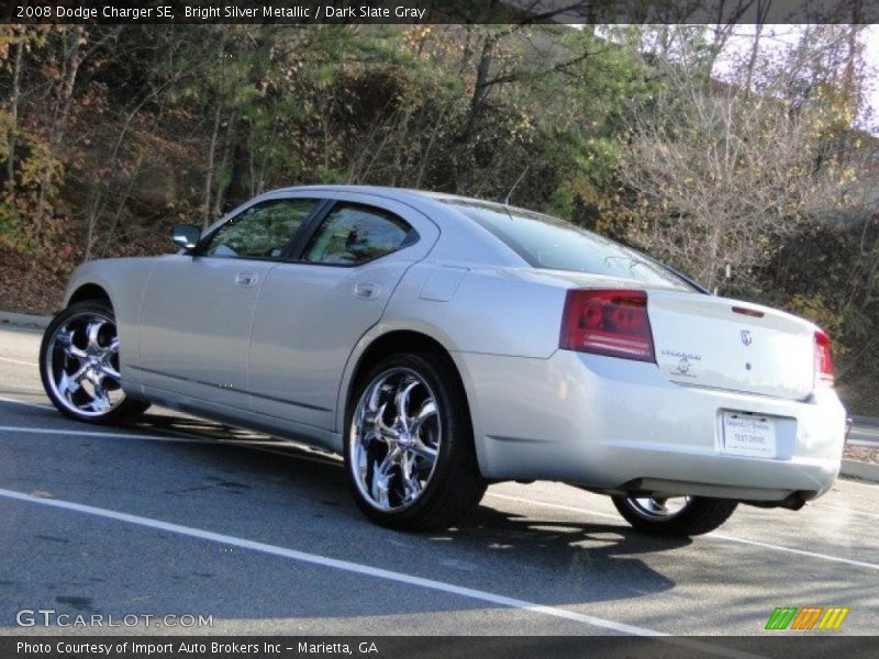 Bright Silver Metallic / Dark Slate Gray 2008 Dodge Charger SE