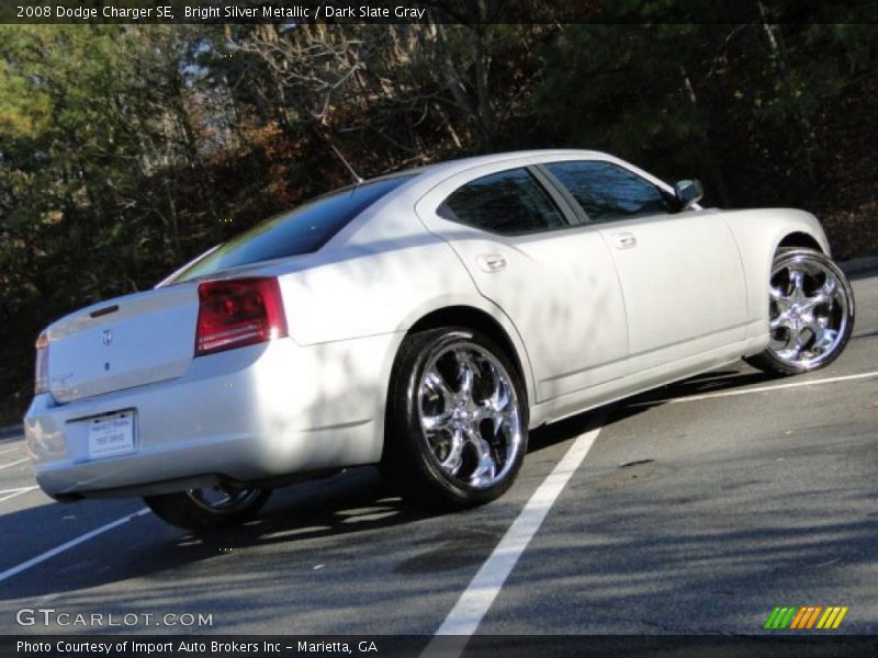 Bright Silver Metallic / Dark Slate Gray 2008 Dodge Charger SE