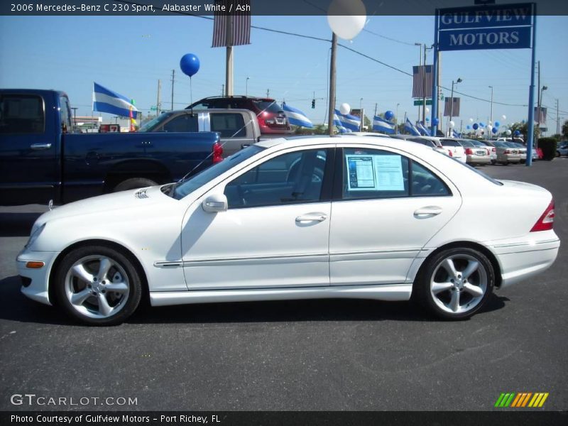 Alabaster White / Ash 2006 Mercedes-Benz C 230 Sport