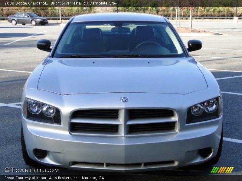 Bright Silver Metallic / Dark Slate Gray 2008 Dodge Charger SE
