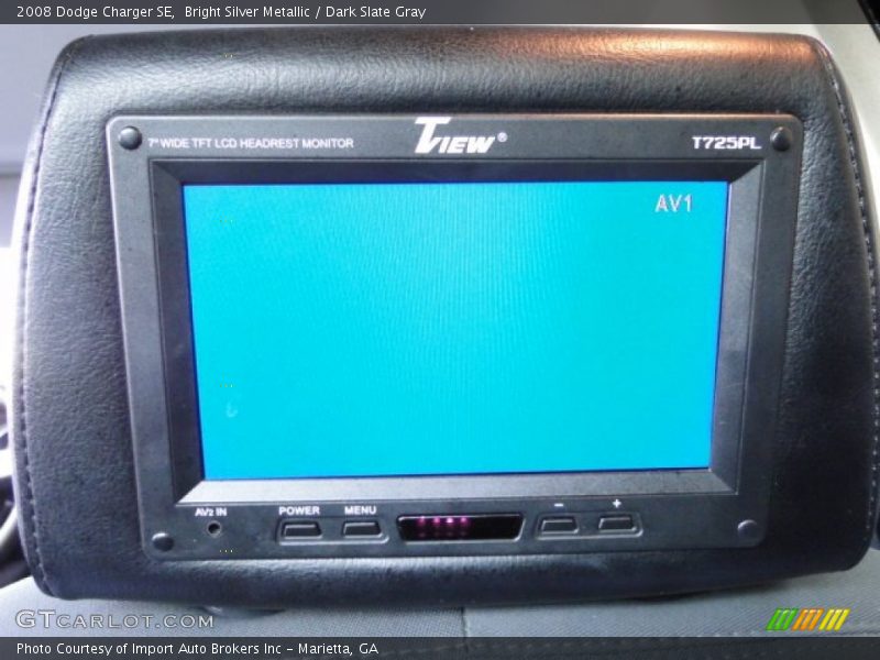 Bright Silver Metallic / Dark Slate Gray 2008 Dodge Charger SE
