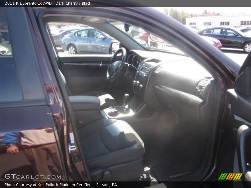 Dark Cherry / Black 2011 Kia Sorento LX AWD