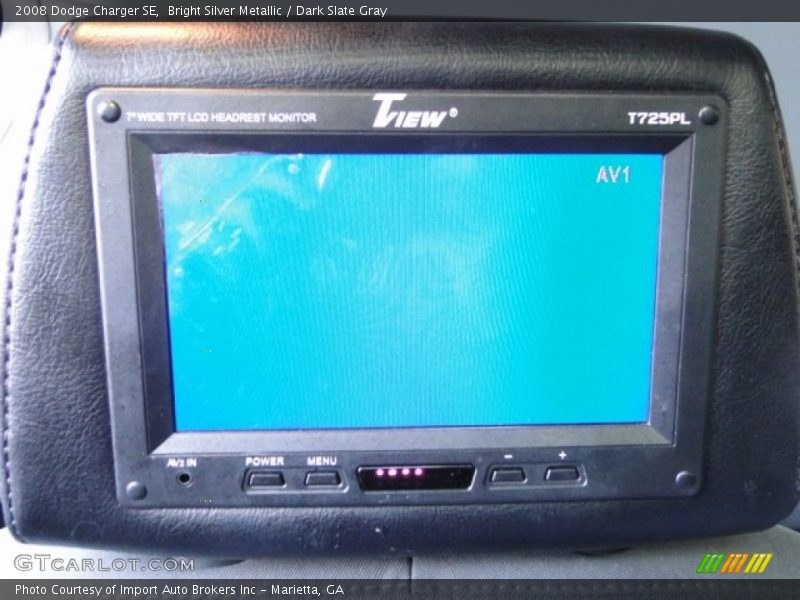 Bright Silver Metallic / Dark Slate Gray 2008 Dodge Charger SE