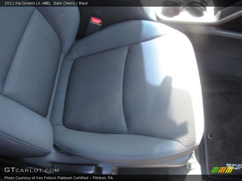 Dark Cherry / Black 2011 Kia Sorento LX AWD