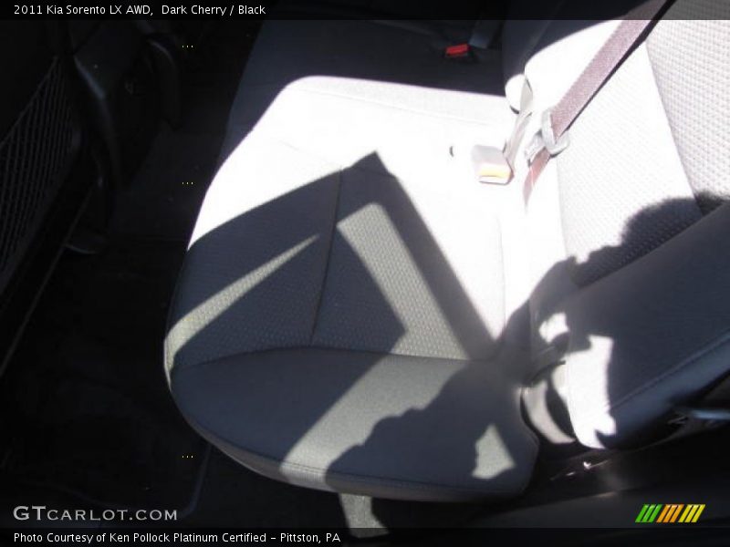 Dark Cherry / Black 2011 Kia Sorento LX AWD