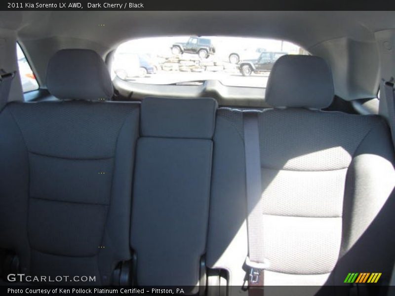 Dark Cherry / Black 2011 Kia Sorento LX AWD