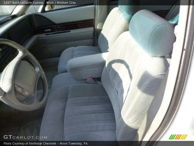 White / Medium Gray 1997 Buick LeSabre Custom