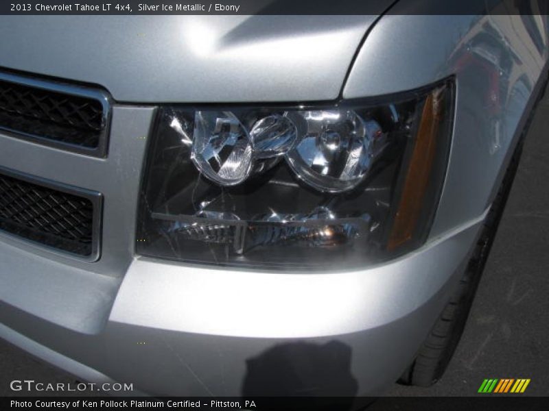 Silver Ice Metallic / Ebony 2013 Chevrolet Tahoe LT 4x4