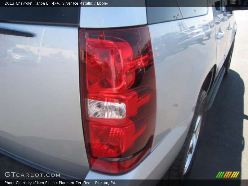 Silver Ice Metallic / Ebony 2013 Chevrolet Tahoe LT 4x4
